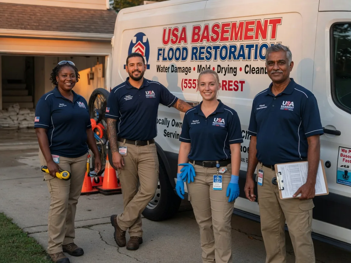 Basement Flood Cleanup company in Section, AL
